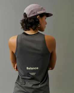Pas Normal Studios Women's Balance Sleeveless Top — Stone Grey^Women Gym & Training