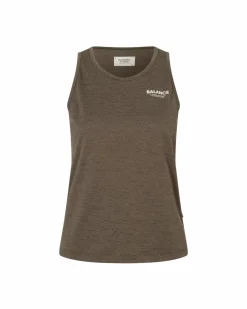 Pas Normal Studios Women's Balance Sleeveless Top — Dusty Brown^Women Gym & Training