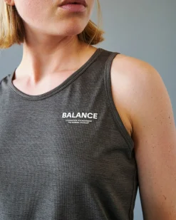 Pas Normal Studios Women's Balance Sleeveless Top — Dusty Brown^Women Gym & Training