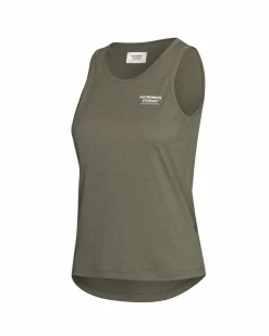 Pas Normal Studios Women's Balance Sleeveless Top — Olive Grey^Women Gym & Training