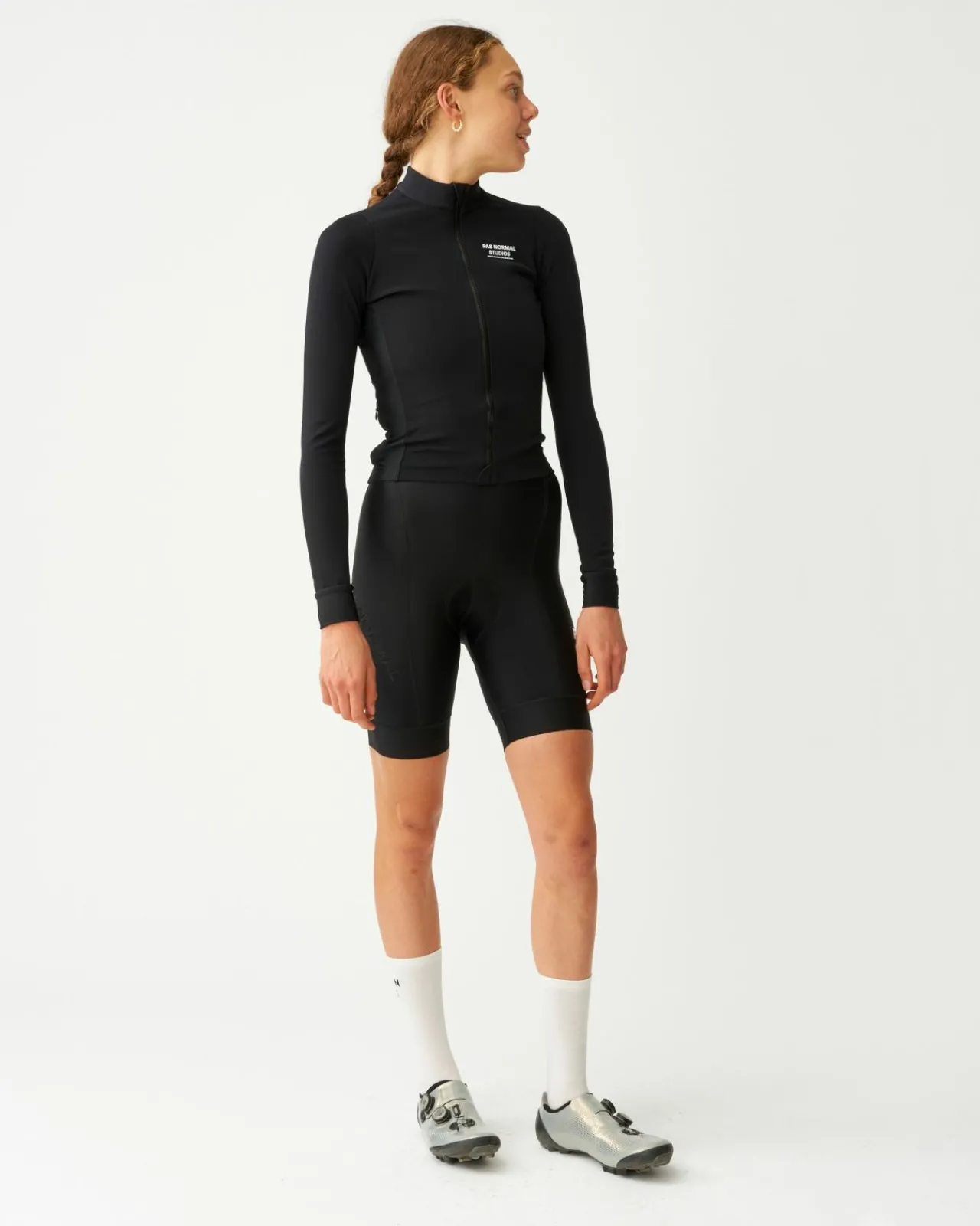 Pas Normal Studios Women's Control Fleece Bibs — Black^Women Bibs