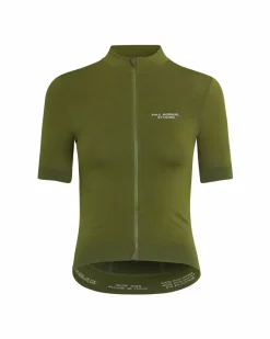 Pas Normal Studios Women's Escapism Knit Jersey — Dark Moss^Women Jerseys