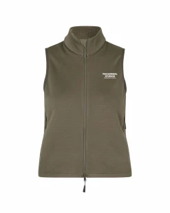 Pas Normal Studios Women's Escapism Performance Fleece Vest — Dark Stone^Women Jackets & Gilets