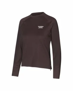 Pas Normal Studios Women's Escapism Technical LS T-shirt — Dark Red^Women Jerseys