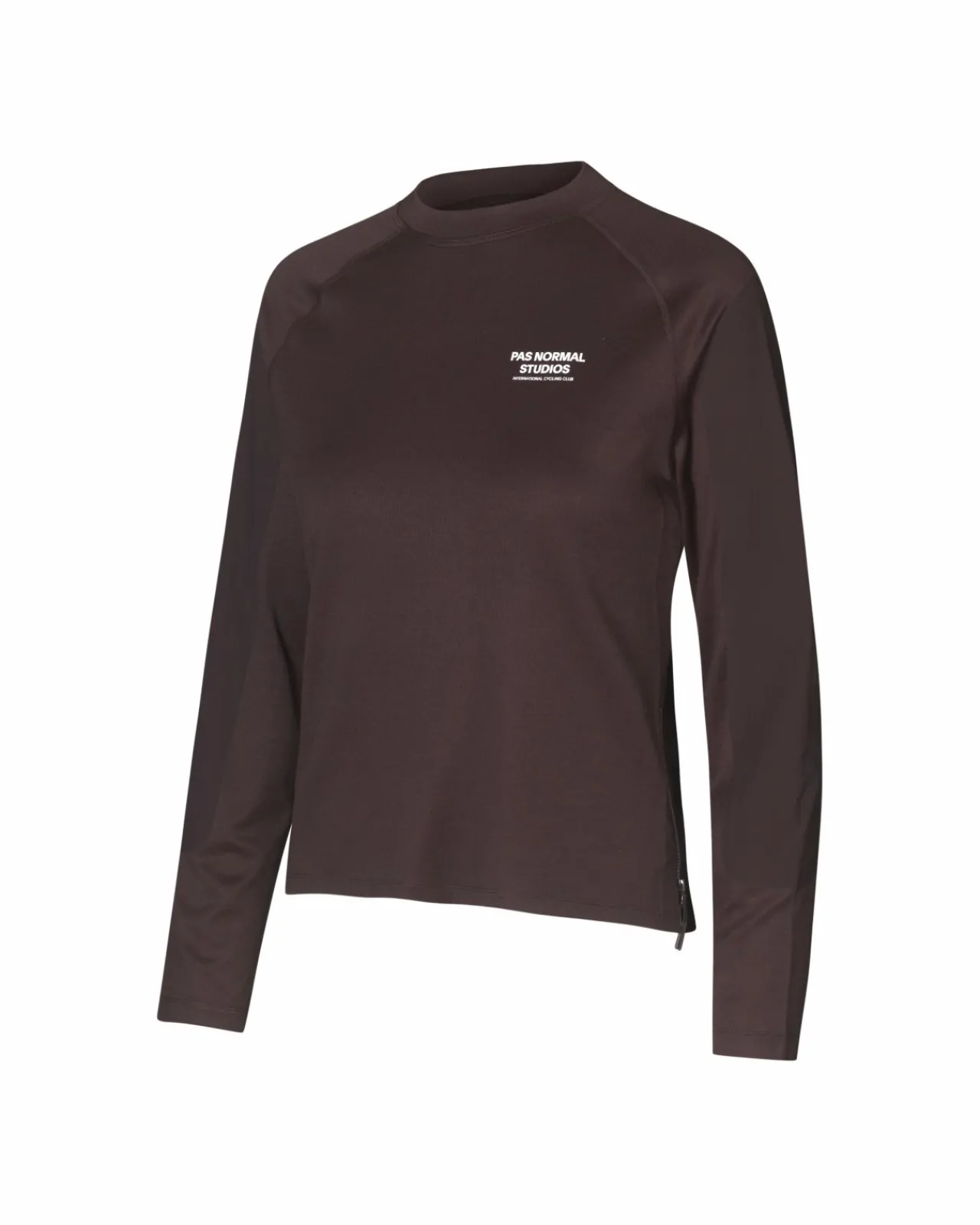 Pas Normal Studios Women's Escapism Technical LS T-shirt — Dark Red^Women Jerseys