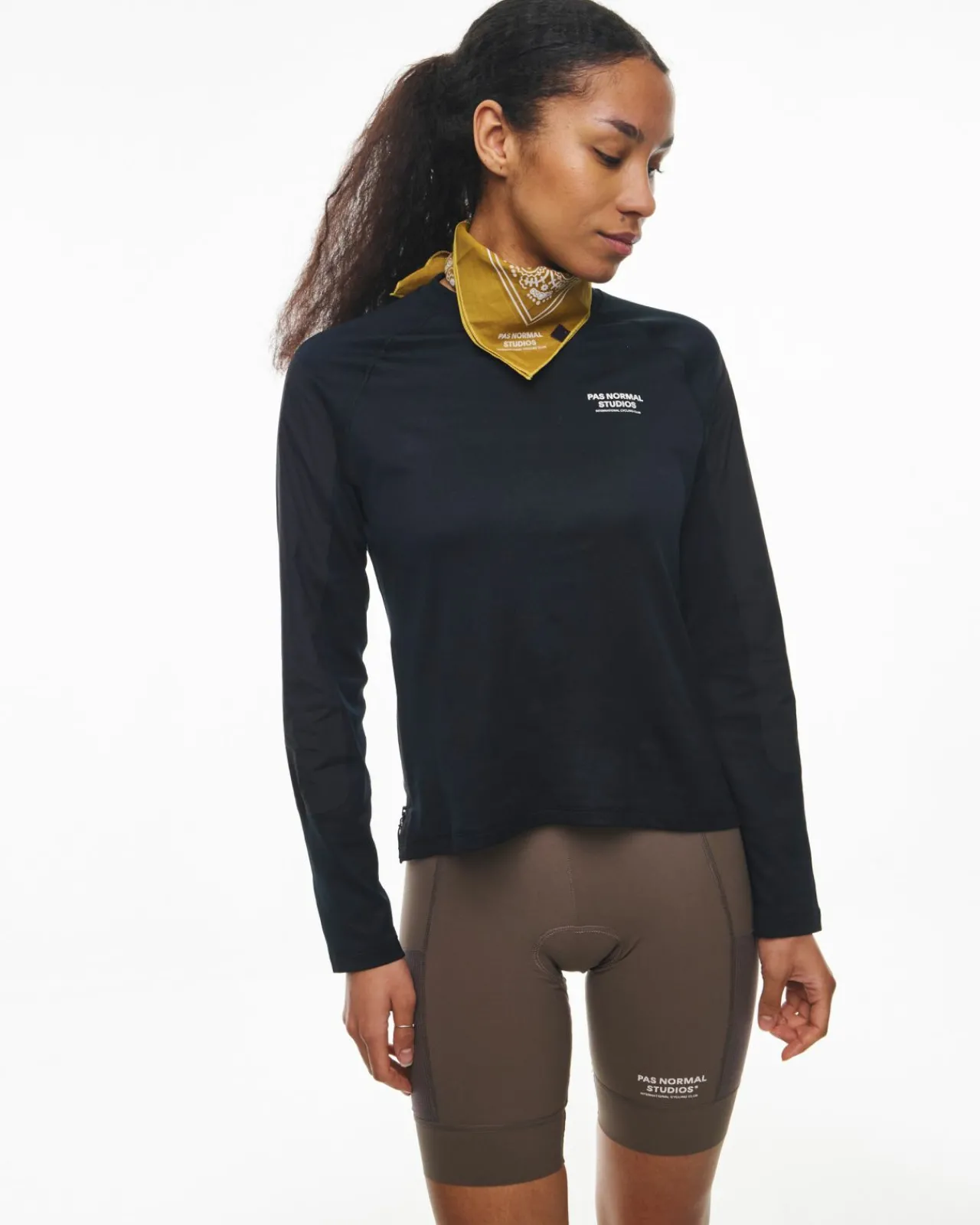 Pas Normal Studios Women's Escapism Technical LS T-shirt — Black^Women Jerseys