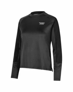 Pas Normal Studios Women's Escapism Technical LS T-shirt — Black^Women Jerseys