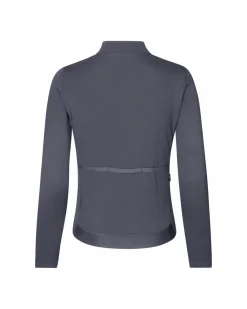 Pas Normal Studios Women's Escapism Wool Long Sleeve Jersey — Steel^Women Jerseys