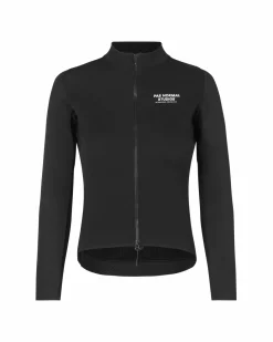 Pas Normal Studios Women's Escapism Wool Long Sleeve Jersey — Black^Women Jerseys