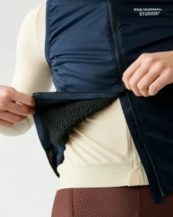 Pas Normal Studios Women's Essential Insulated Gilet — Navy^Women Jackets & Gilets
