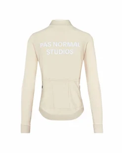 Pas Normal Studios Women's Essential Long Sleeve Jersey — Off White^Women Jerseys