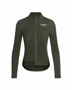 Pas Normal Studios Women's Essential Long Sleeve Jersey — Olive^Women Jerseys