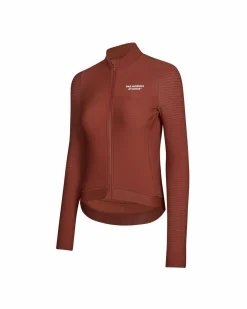 Pas Normal Studios Women's Essential Long Sleeve Jersey — Brick^Women Jerseys