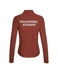 Pas Normal Studios Women's Essential Long Sleeve Jersey — Brick^Women Jerseys