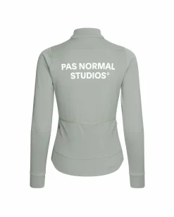 Pas Normal Studios Women's Essential Thermal Long Sleeve Jersey — Dark Celeste^Women Jerseys