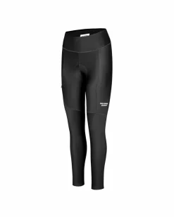 Pas Normal Studios Women's Essential Thermal Long Tights — Black^Women Bibs