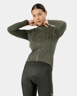 Pas Normal Studios Women's Essential Thermal Jacket — Olive^Women Jackets & Gilets
