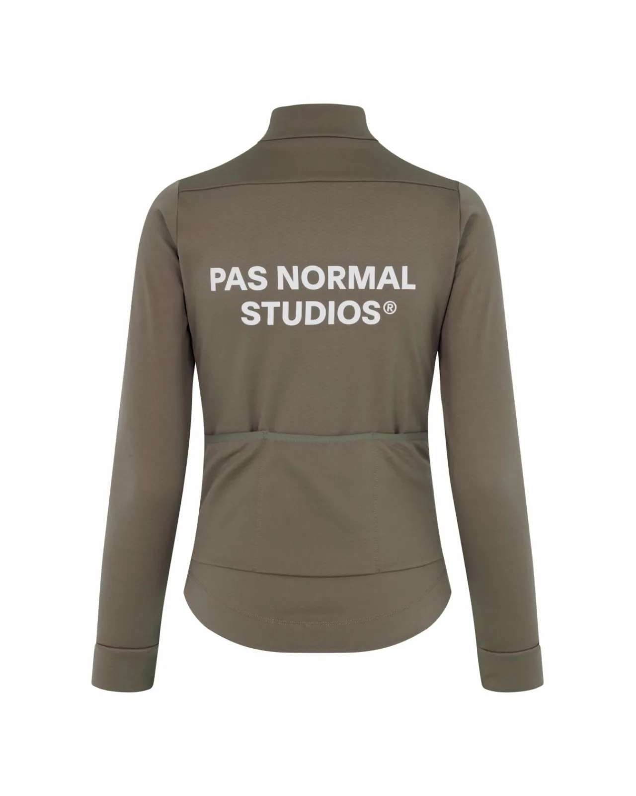 Pas Normal Studios Women's Essential Thermal Long Sleeve Jersey — Ash Brown^Women Jerseys
