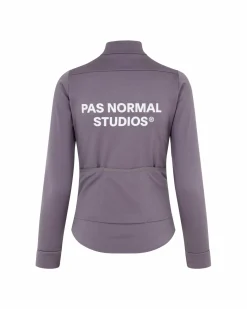 Pas Normal Studios Women's Essential Thermal Long Sleeve Jersey — Dusty Purple^Women Jerseys