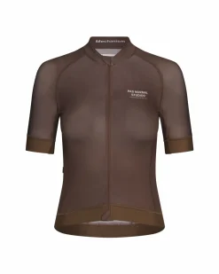 Pas Normal Studios Women's Mechanism Jersey — Brown^Women Jerseys