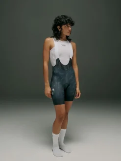 Pas Normal Studios Women's Mechanism Late Drop Bibs — Black Contrast^Women Bibs