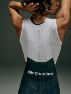 Pas Normal Studios Women's Mechanism Late Drop Bibs — Black Contrast^Women Bibs