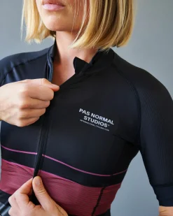 Pas Normal Studios Women's Mechanism Late Drop Jersey — Black^Women Jerseys