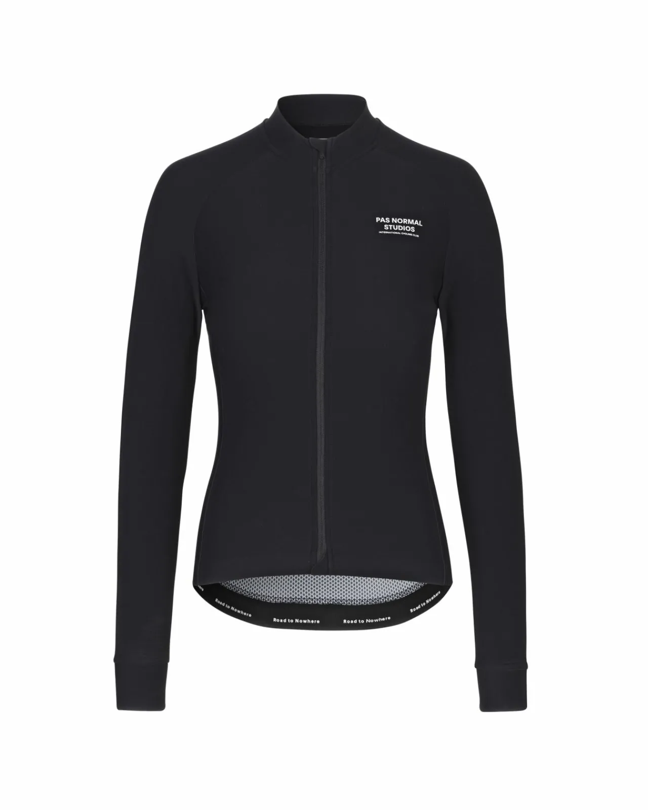Pas Normal Studios Women's Mechanism Long Sleeve Jersey — Black^Women Jerseys
