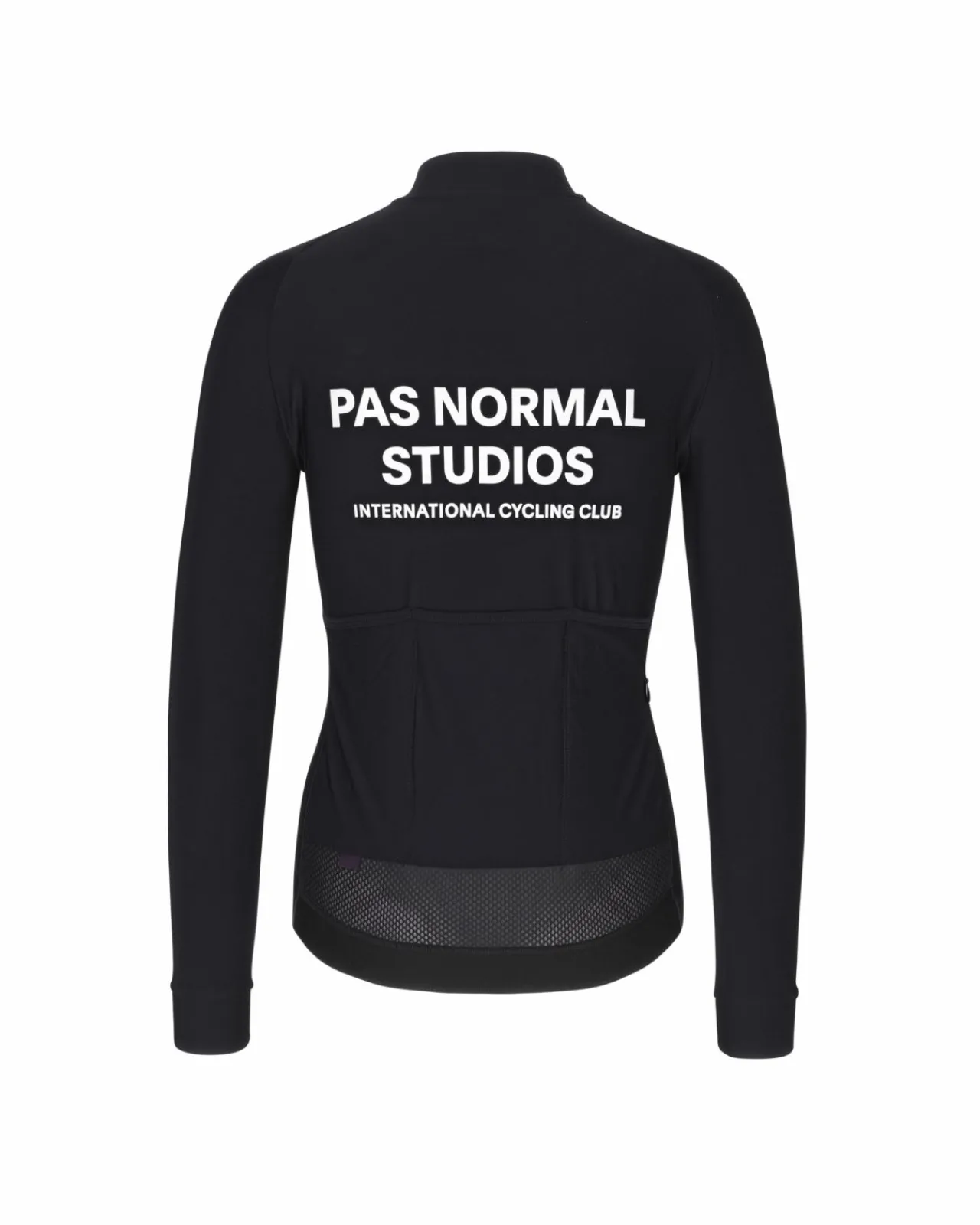 Pas Normal Studios Women's Mechanism Long Sleeve Jersey — Black^Women Jerseys