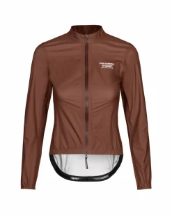 Pas Normal Studios Women's Mechanism Pertex Rain Jacket — Dark Brown^Women Jackets & Gilets