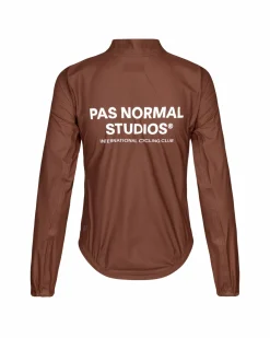 Pas Normal Studios Women's Mechanism Pertex Rain Jacket — Dark Brown^Women Jackets & Gilets