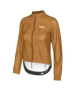 Pas Normal Studios Women's Mechanism Pertex Rain Jacket — Burned Orange^Women Jackets & Gilets