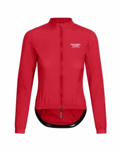 Pas Normal Studios Women's Mechanism Stow Away Jacket — Deep Red^Women Jackets & Gilets