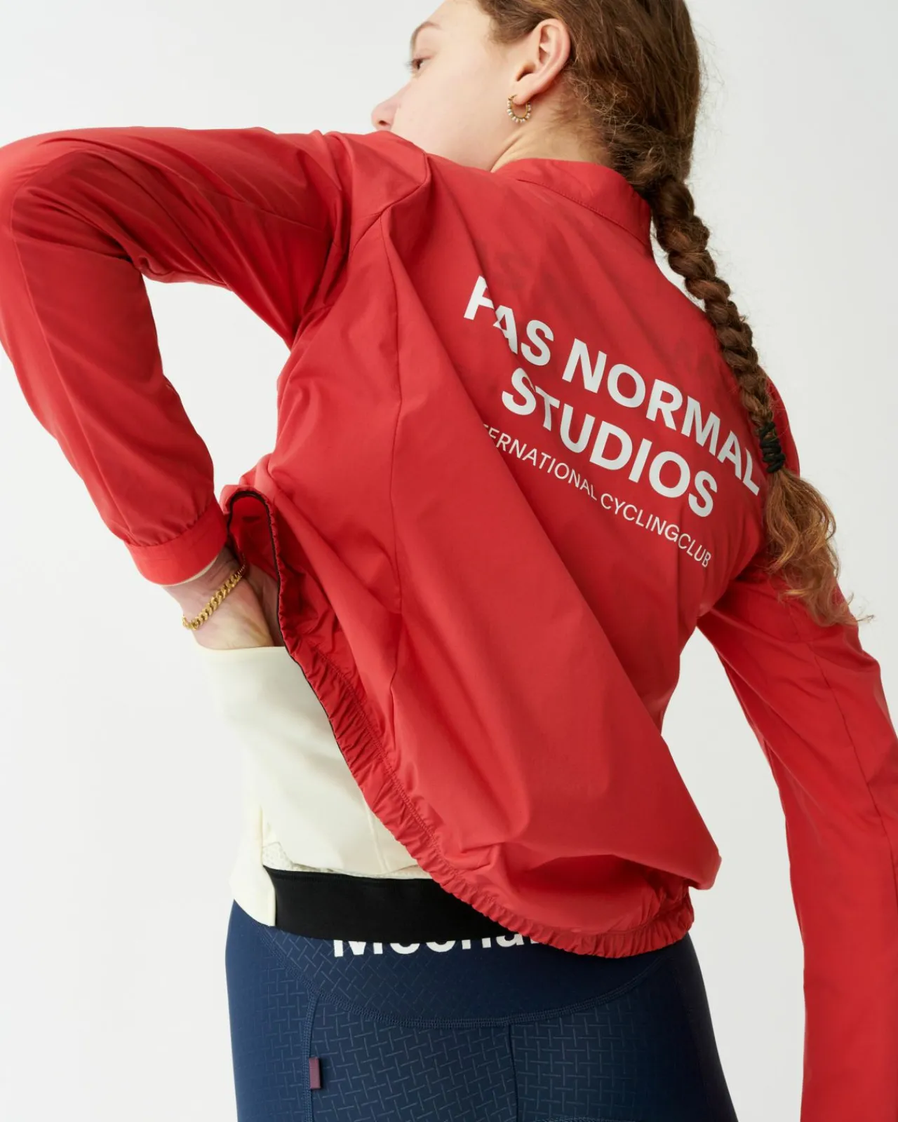 Pas Normal Studios Women's Mechanism Stow Away Jacket — Deep Red^Women Jackets & Gilets