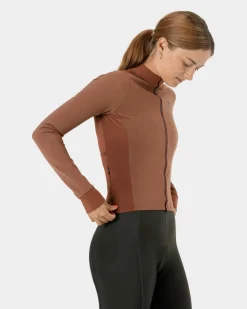 Pas Normal Studios Women's Mechanism Thermal Long Sleeve Jersey — Hazel^Women Jerseys