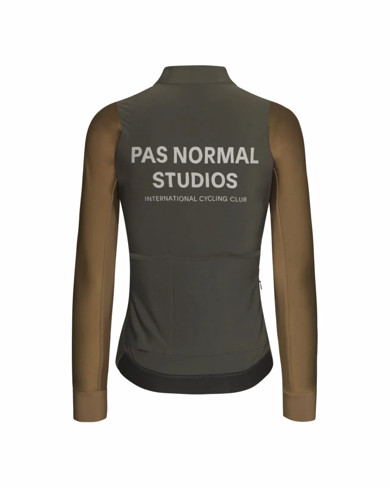 Pas Normal Studios Women's Mechanism Thermal Long Sleeve Jersey — Dark Olive / Army Brown^Women Jerseys