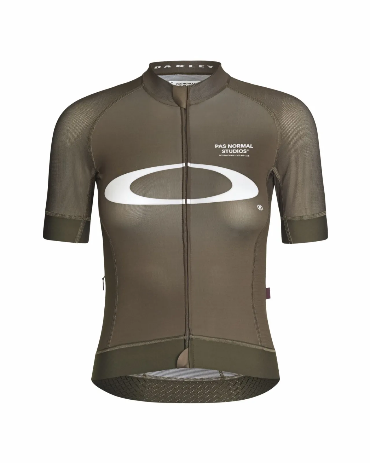 Pas Normal Studios Women's Oakley Mechansim Jersey — Black Olive^Women Jerseys