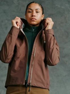 Pas Normal Studios Women's Off-Race Shell Jacket — Army Brown^Women Casual