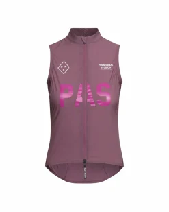 Pas Normal Studios Women's PAS Mechanism Stow Away Gilet — Mauve^Women Jackets & Gilets