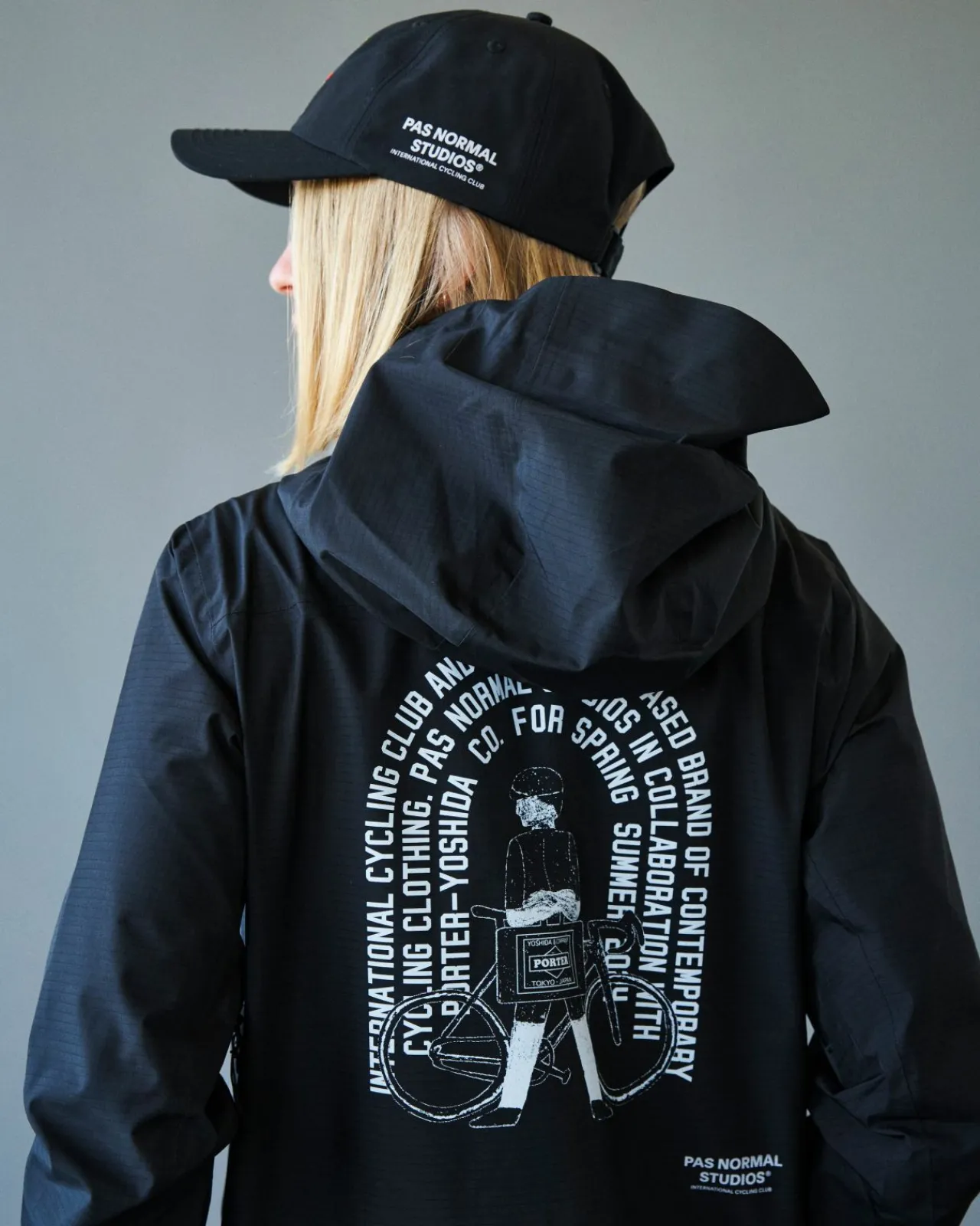 Pas Normal Studios Women's Porter Off-Race Shell Jacket — Black^Women Casual