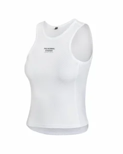 Pas Normal Studios Women's Sleeveless Base Layer — White^Women Base Layers