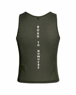 Pas Normal Studios Women's Sleeveless Base Layer — Olive^Women Base Layers