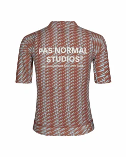 Pas Normal Studios Women's Solitude Jersey — Sky Blue / Brick^Women Jerseys