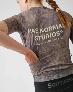 Pas Normal Studios Women's Solitude Late Drop Jersey — Deep Grey^Women Jerseys
