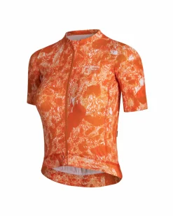 Pas Normal Studios Women's Solitude Late Drop Jersey — Orange^Women Jerseys