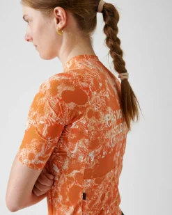 Pas Normal Studios Women's Solitude Late Drop Jersey — Orange^Women Jerseys
