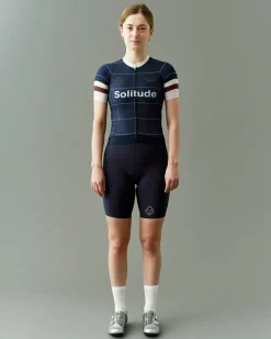 Pas Normal Studios Women's Solitude Late Drop Jersey — Navy^Women Jerseys