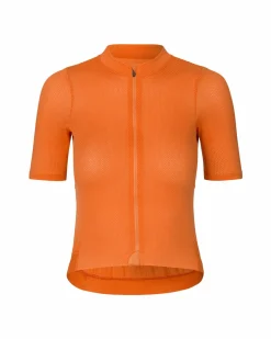 Pas Normal Studios Women's Solitude Mesh Jersey — Bright Orange^Women Jerseys