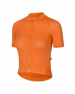 Pas Normal Studios Women's Solitude Mesh Jersey — Bright Orange^Women Jerseys
