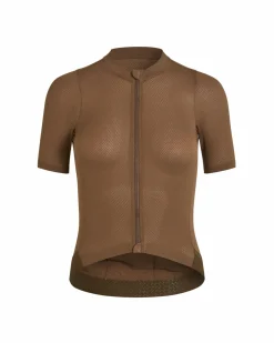 Pas Normal Studios Women's Solitude Mesh Jersey — Brown^Women Jerseys